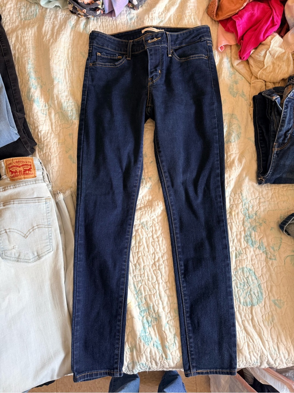 Levi's Dark Indigo Women's Skinny Jeans